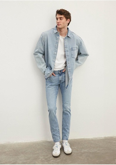 Mavi Erkek James Lt Used Classic Denim 0042486407 Mavi