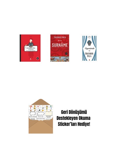 Ansikolopedik Divân Şiiri Sözlüğü Ciltli + Surnâme - Bir Osmanlı Mâcerası + Nizamülmülk Ciltli + Okuma Sticker'ları
