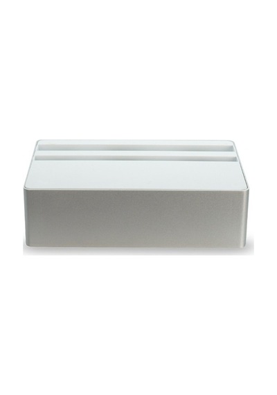 Alldock Wireless Kablosuz Şarj Standı Gümüş/Beyaz Deneme