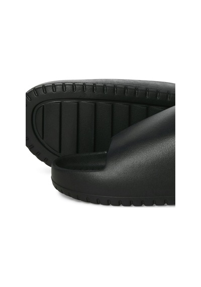 Jack & Jones Erkek Jfwrıpple Moulded Slider Siyah Terlik - 12274637