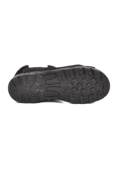 Siyah Erkek Çocuk Cırtlı Spor Sandalet 1305 G Siyah