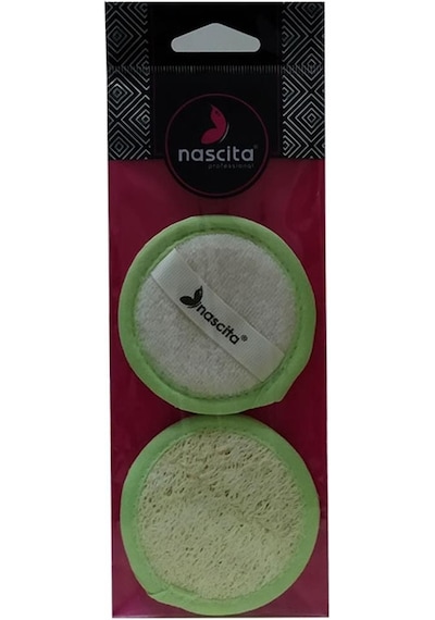 Nascita Doğal Kabak Lifi Yüz Pedi 2 Adet