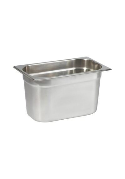 Paslanmaz Çelik Gastronom/gastronorm Küvet Gn 1/4-150 26,5 X 16,2 X 15 Cm