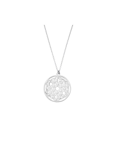 Kolye 925 Ayar Gümüş Minimalist Ay Evreleri Kolye