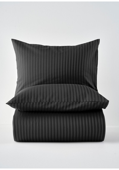 Bella Maison Premium Tencel Çift Kişilik Saten Nevresim Seti Antrasit 200x220 Cm Antrasit