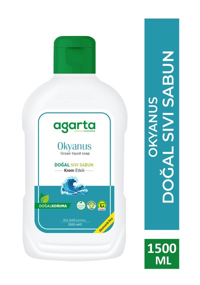 Agarta Doğal Okyanus Sıvı Sabun 1500 ML