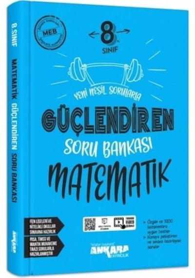 Ankara 8. Sınıf Güçlendiren Matematik Soru Bankası