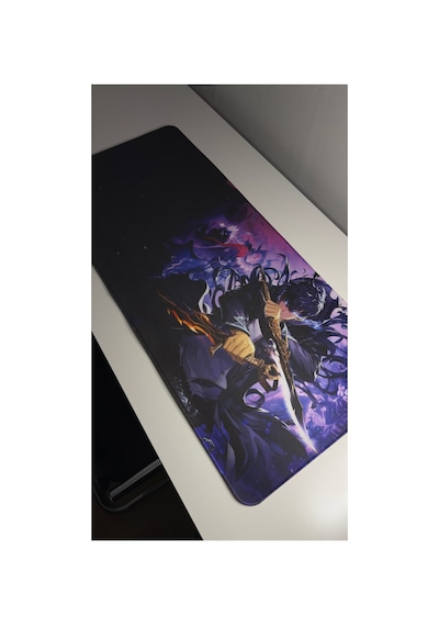 Solo Leveling Anime V2 - 90x40 Xxl Gaming Kauçuk Kaymaz Taban Mouse Pad Fare Altlığı