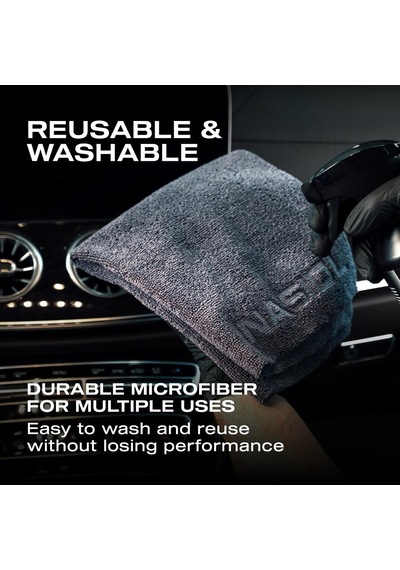 Nasiol Wipe&buff Mikrofiber Seramik Kaplama Uygulama Bezi 10'lu Paket, Tüy Bırakmaz Detailing Bez, Çift Taraflı Ara Diğer