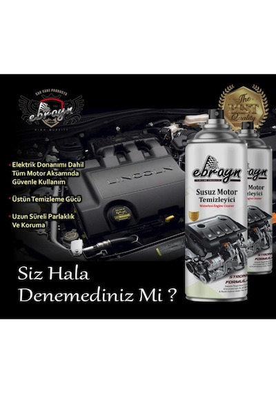 Ebrayn Susuz Motor Temizleyici Aerosol 500 Ml