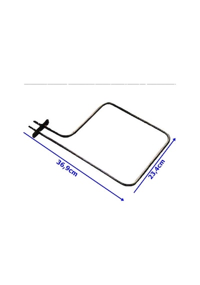 Üniversal Kare Mini Fırını Boru Rezistansı 6.5Mm 220Volt 1000Watt