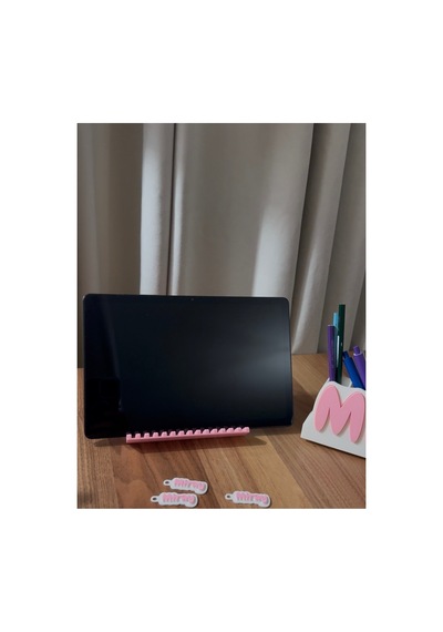 Yüksek Kalite Modern Çizgili Çok Amaçlı Pembe Tablet Standı ,kitap Ve Dosya Standı/ Organizer - 917253918