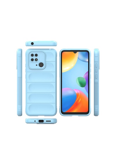 Redmi 10c Kılıf Optimum Silikon - Sky Blue Bzsxx00 1
