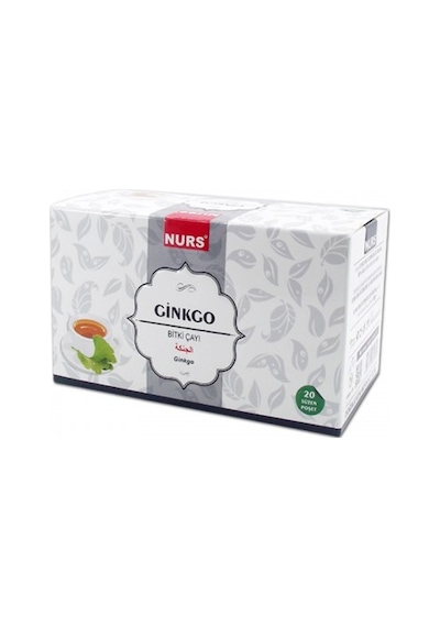 Nurs Ginkgo Bitki Süzen Poşet Çay 20'li