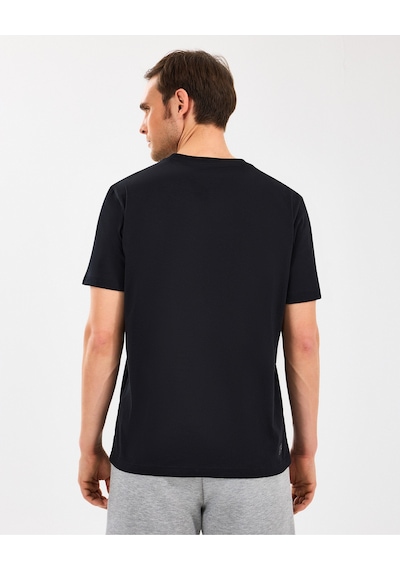 Skechers M Essential T-shirt Erkek Siyah Tshirt S2510017-001