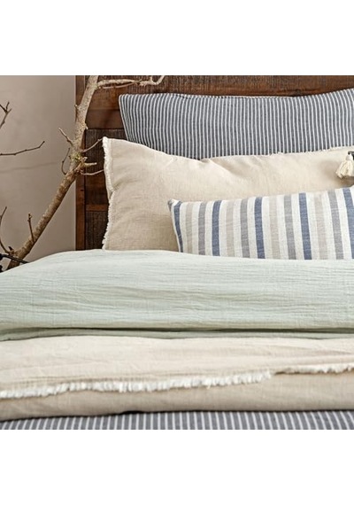 Concept Alba Striped Kırlent Lacivert 30x50 Genel