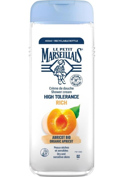 Le Petit Marseillais High Tolerance Organik Kayısı Duş Jeli 400 Ml Kayısı