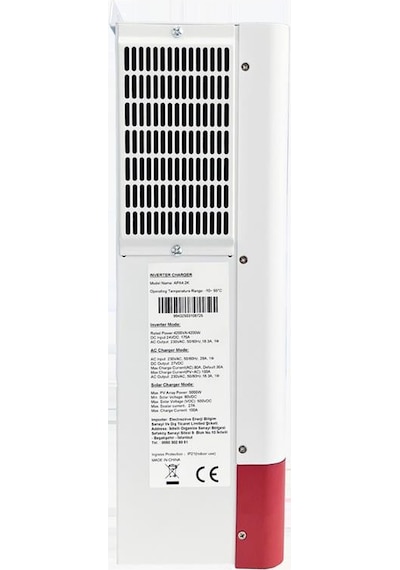 Apex Pro Seri 4200w 4.2kw Tam Sinüs Akıllı İnverter - 100a Mppt - 500vdc Panel Apx4200