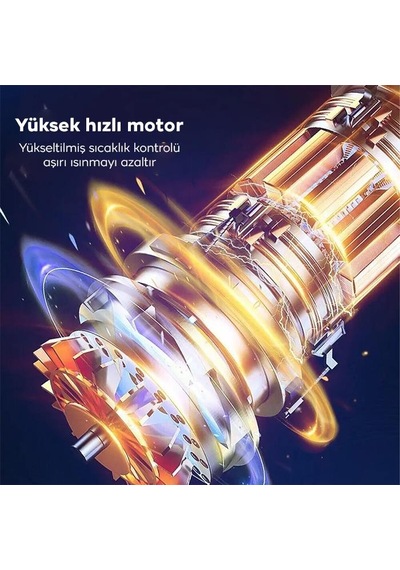 Zhltools St-6644 6000r Portatif Vakumlu Üflemeli Mini Araç Süpürgesi - Toz Ve Kül Temizliği