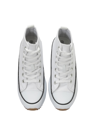 Proshot Perla Hı W 3fx Beyaz Kadın High Sneaker 000000000101350970 Beyaz
