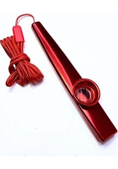 Toga İpli Metal Kazoo Kırmızı