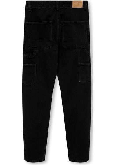 Only Kobchıcago Loose Worker Blk Dnm Erkek Çocuk Siyah Jean - 15299283