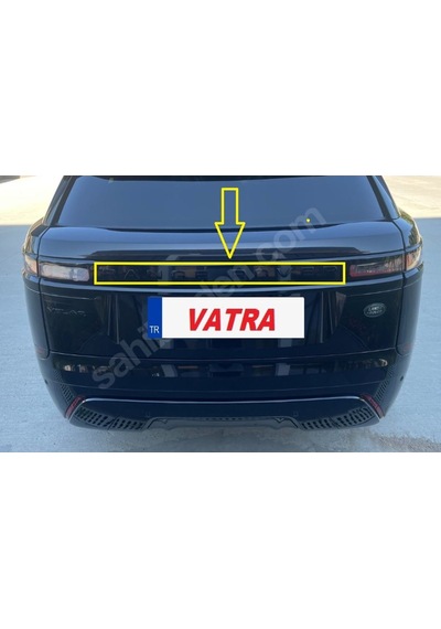 Range Rover Velar 3.0black Edition 2018-2022 Uyumlu Siyah Range Rover Bagaj Yazısı