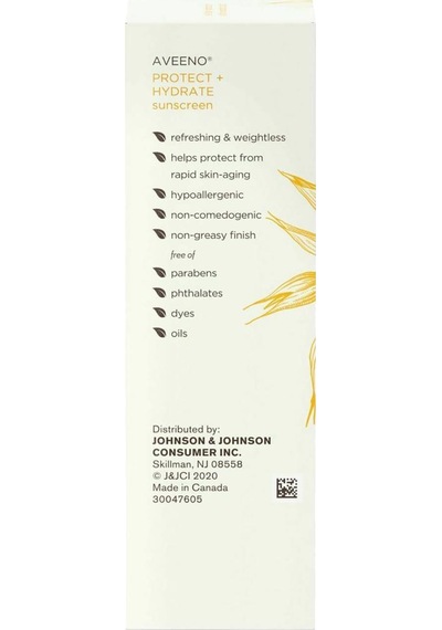 Aveeno Protect + Hydrate SPF60 Yüz İçin Güneş Kremi 60 ML