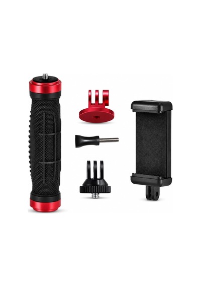 Kamera Montaj Seti Aksiyon Kamera Montaj Aparatı Ve Telefon Tutucu, 1/4 Ve 3/8 Vida Girişli Evrensel Dslr, Led Işık Ve Akıllı Telefon Montaj Seti, Hnd1