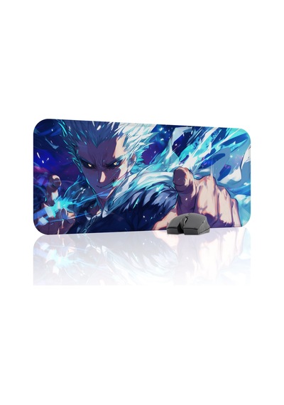One Punch Man Kaymaz Dikişli Kauçuk Oyuncu Mousepad V5 - 70x30 Xl Gaming Mouse Pad Fare Altlığı