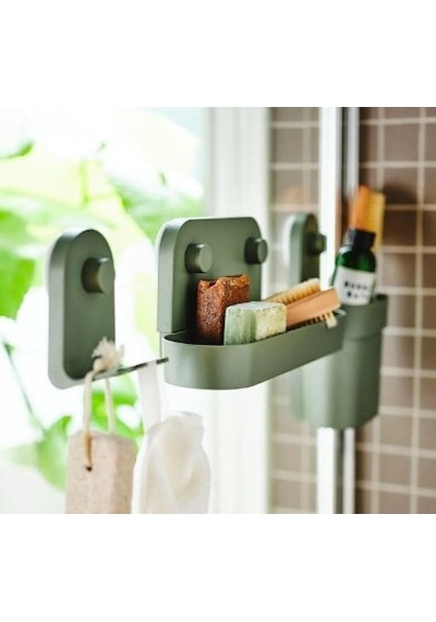 Ikea Öbonäs Banyo Askısı 1 Kancalı 7 X 10.8 Cm Yeşil