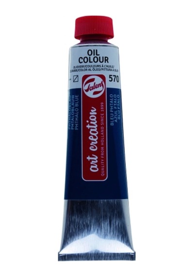 Art Creatıon 40 Ml Yağlı Boya 570 Phthalo Blue Rt9019570m Diğer