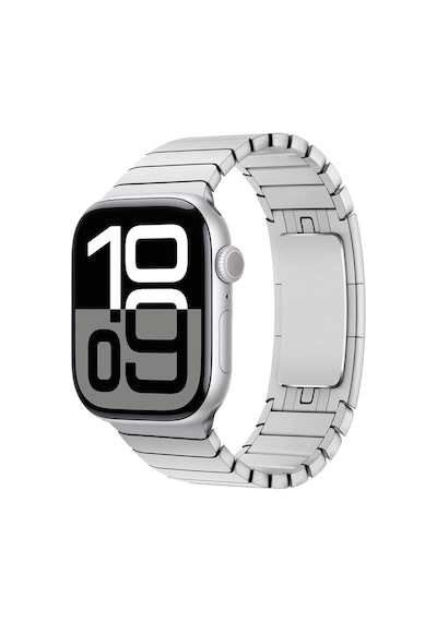 Watch 7 45mm Uyumlu Krd-35 Metal Kordon-gümüş Gümüş