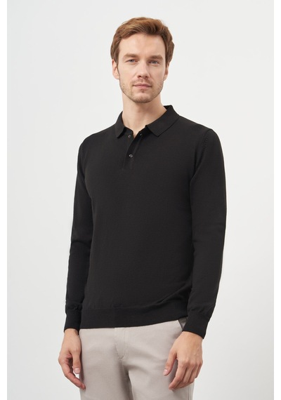 Morven Erkek Siyah Basic Polo Yaka Dynamic Fit Rahat Kesim Triko 26kc017003001 Siyah Siyah Morven Erkek Siyah Basic Polo Yaka Dynamic Fit Rahat Kesim Triko 26kc017003001 Siyah Siyah