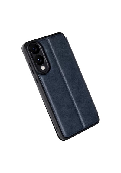 Galaxy Uyumlu S25 Edge Flip Cover - Lacivert standart