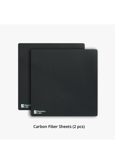 Bambu Lab Efektli Tabla Sticker - Karbon Fiber - X1/p1/a1 Serisi 1 Adet