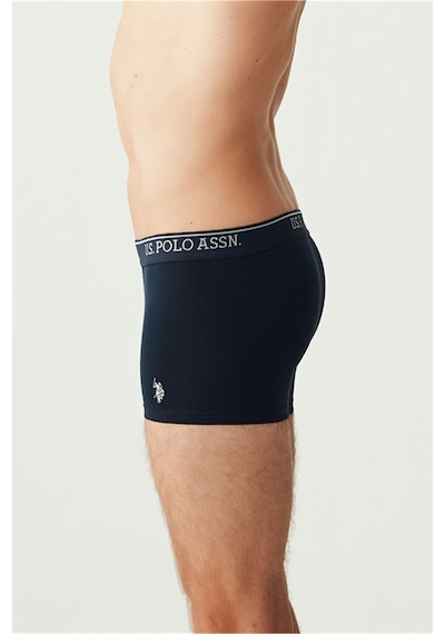 U.S. Polo Assn. U.s Polo Assn. 80263 Erkek 3 Lü Boxer-lacivert&grimelanj&indigobaskılı Lacivert