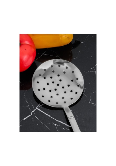 Cooker Heybeli 30 Cm Paslanmaz Çelik Kevgir Ckr2622 Diğer