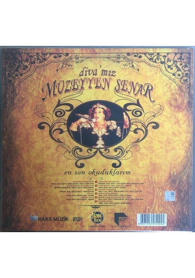 Müzeyyen Senar En Son Okuduklarım Divamız Lp Plak