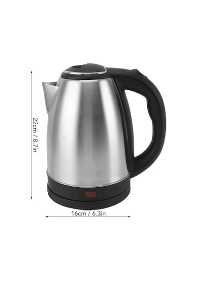 Northcity Kettle Su Isıtıcı 2000w 1.8l Paslanmaz Çelik C F Priz Uyumlu - 220-240v