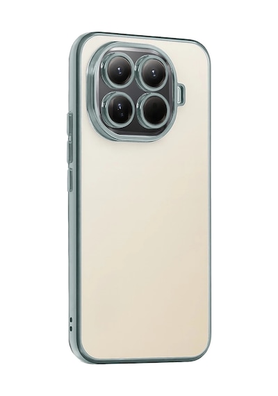 Newface - 128 - Xiaomi Mi 15t Pro Razer Lensli Silikon - Zero-hls - - Gümüş