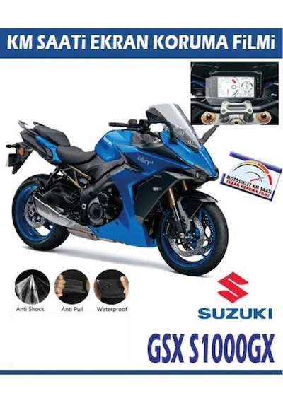 Suzuki Gsx S1000 Gt Motosiklet Ekran Km Koruyucu