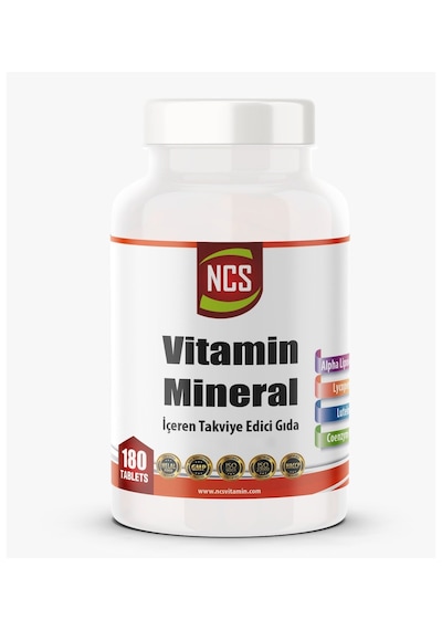 Ncs Vitamin Mineral Multivitamin Coenzyme Alpha Lipoic 180 Tablet