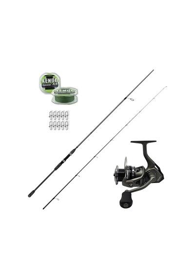 Okuma Wave Up 259cm 10-35gr - Okuma Acuador 3000 Spin Olta Seti