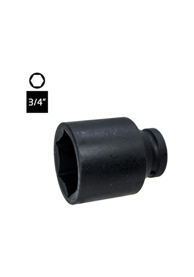 6612 Altı Köşe 3/4" Havalı Uzun Derin Lokma Anahtar 46 Mm