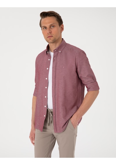 Pierre Cardin Erkek Bordo Gömlek Desenli 50306996-vr014 Bordo Pierre Cardin Erkek Bordo Gömlek Desenli 50306996-vr014 Bordo