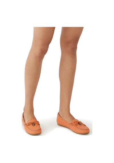 Kurt Geiger Eagle Mokasen Koyu Turuncu