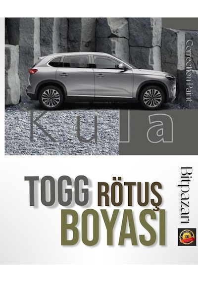 Togg Kula Grisi - 25ml Rötuş Boyası