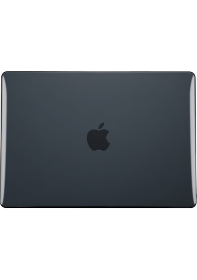 Apple Uyumlu MacBook 15&prime Air M2 2024 A2941 Zore Msoft Kristal Kapak Siyah
