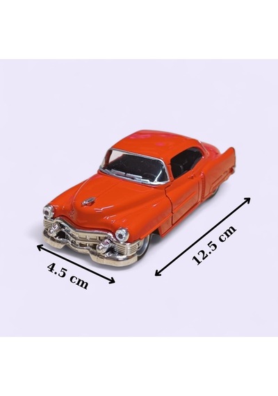 1953 Kırmızı Cadillac Serıes 62 Coupe Diecast Çek Bırak Model Araba Diğer
